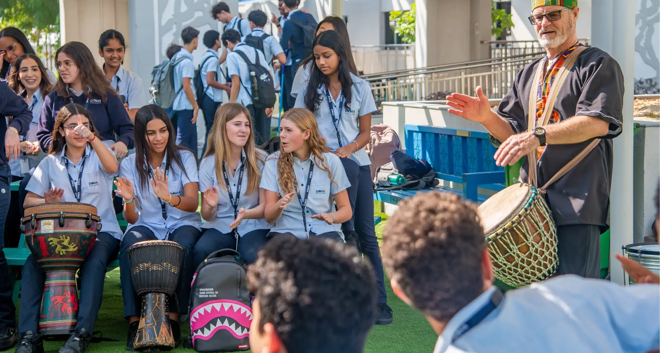 Students Participating in DEI Festival
