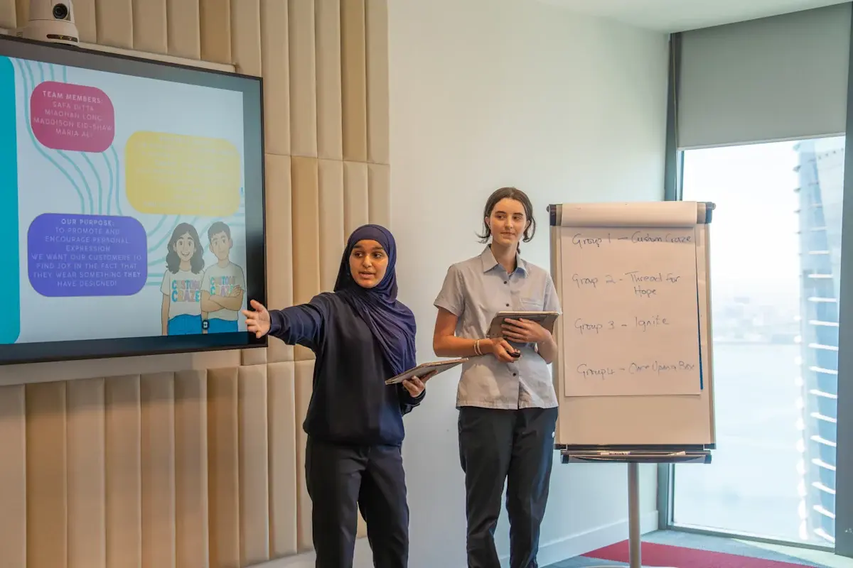 Students Participating in 'Grow Your Money' Competition