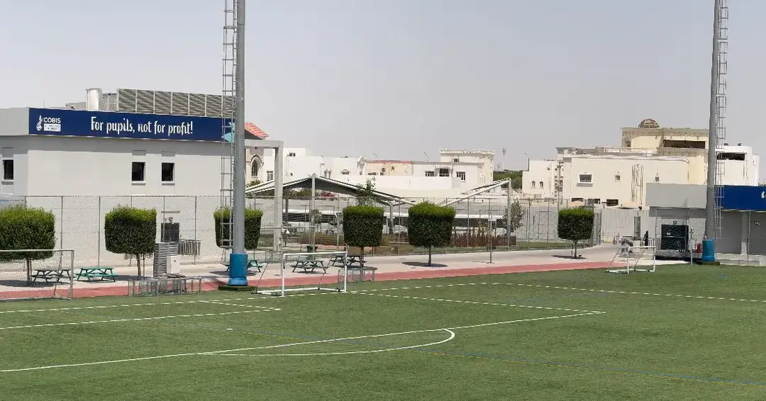 Doha College Campus Football Field Panoramic