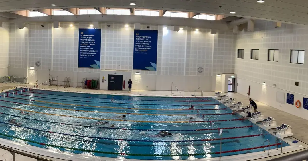 Doha College Campus Swimming Pool Panoramic