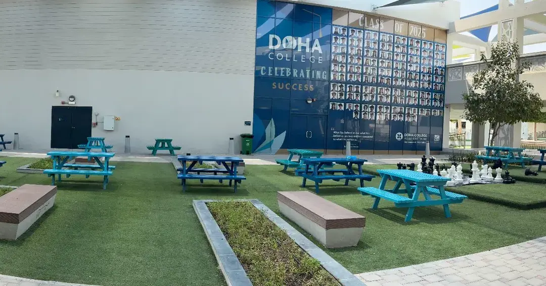 Doha College Campus Outdoor Area Panoramic