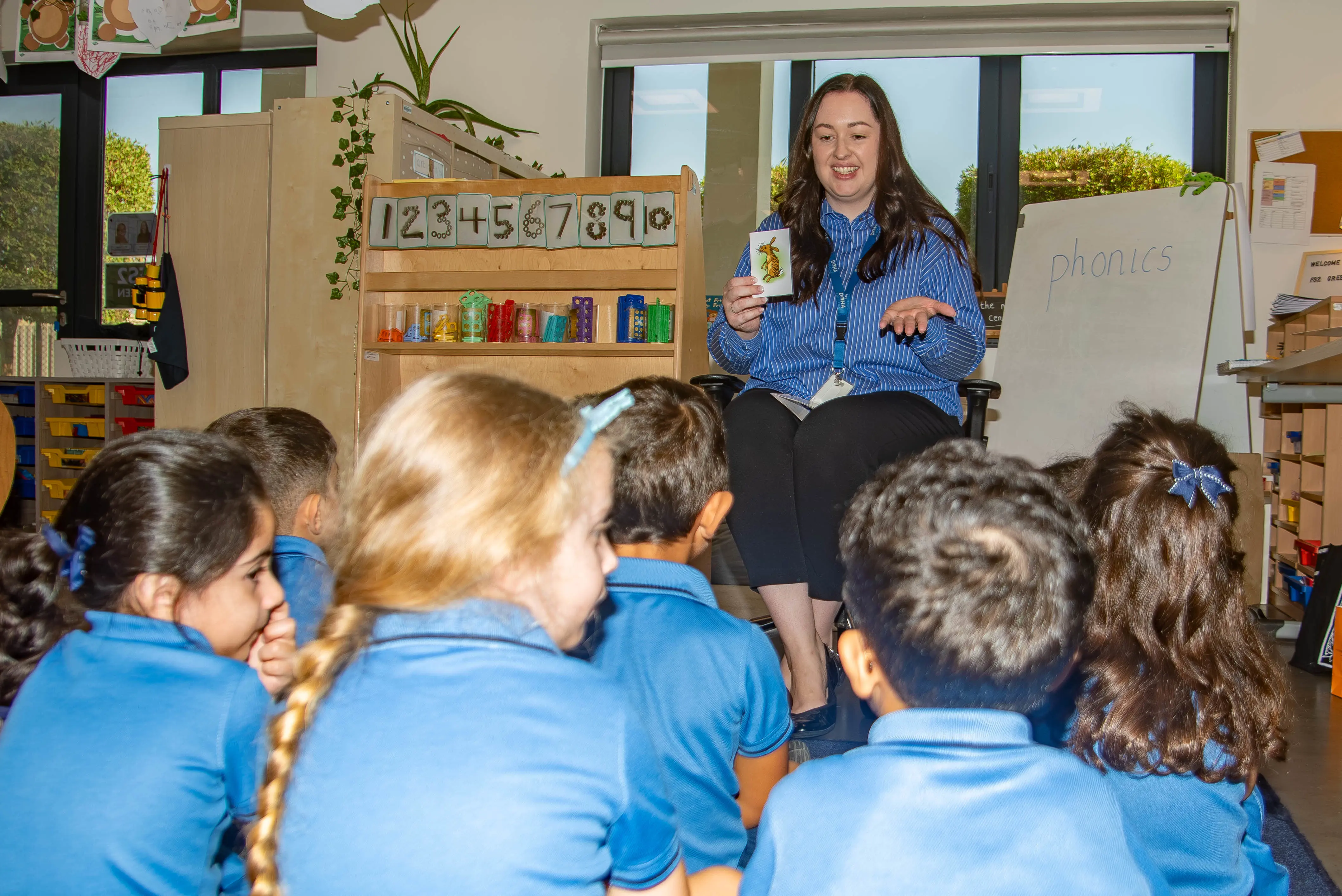 Students Participating in "Grow Your Money" Competition
